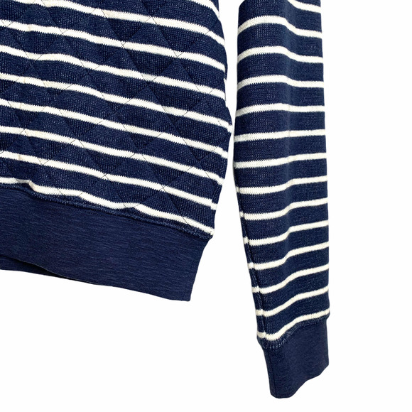 Madewell Quilted Studio Mockneck Sweatshirt M NEW - Picture 4 of 11